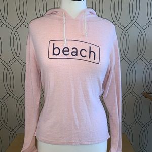 Summer hoodie perfect for breezy beach evening